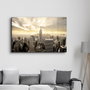 Wallity Pintura Decorativa de Vidrio Templado Multicolor 46 x 72 cm